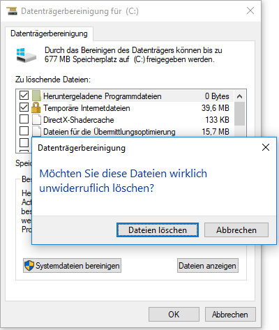 Wie Kann Man Den Speicherplatz Nach Windows Updates Freigeben Minitool