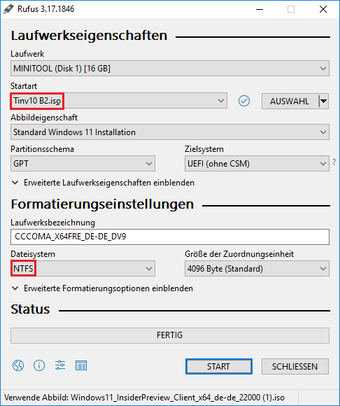 Tiny Lightweight Windows Von Iso Herunterladen Und Installieren 35154