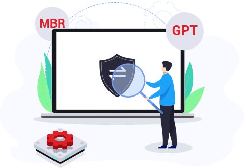 MBR und GPT zueinander konvertieren