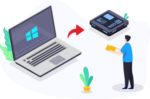 Datenträger kopieren/OS migrieren