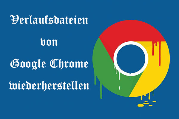 Verlaufsdateien von Google Chrome wiederherstellen
