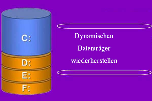Datenwiederherstellung von dynamischen Datenträgern in Windows