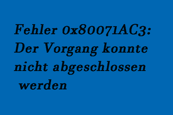 Der Vorgang Konnte Nicht Abgeschlossen Werden Ungültiges Argument