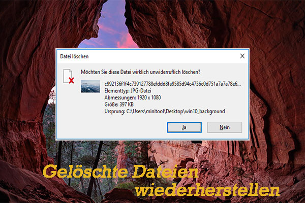 Wie man gelöschte Dateien auf dem PC wiederherstellt - Schritt für Schritt Anleitung (Sicher und Einfach)