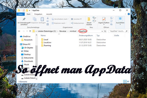 (2 Methoden) So findet man den AppData-Ordner unter Windows