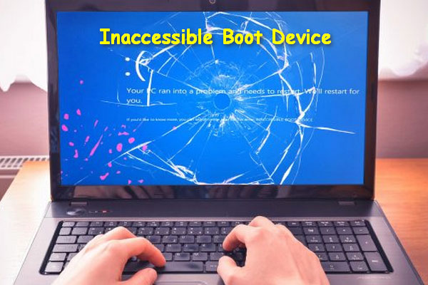 So beheben Sie den Fehler Inaccessible Boot Device