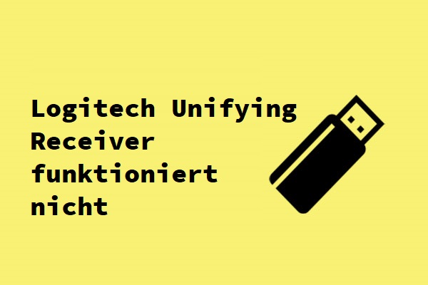 (5 Methoden) Logitech Unifying Receiver funktioniert nicht