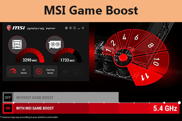 PC-Leistung für Spiele mit MSI Game Boost/anderen Wegen verbessern
