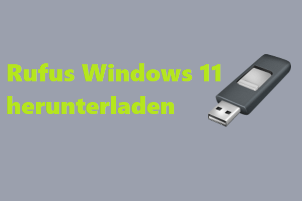 Rufus: Bootfähigen USB erstellen und Windows 11 herunterladen