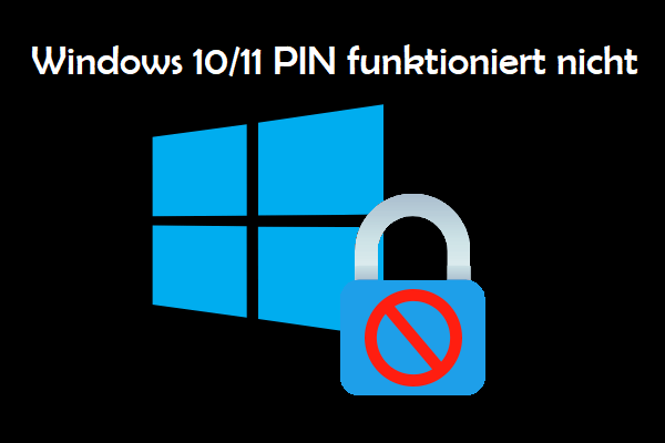 PIN funktioniert nicht unter Windows 10/11