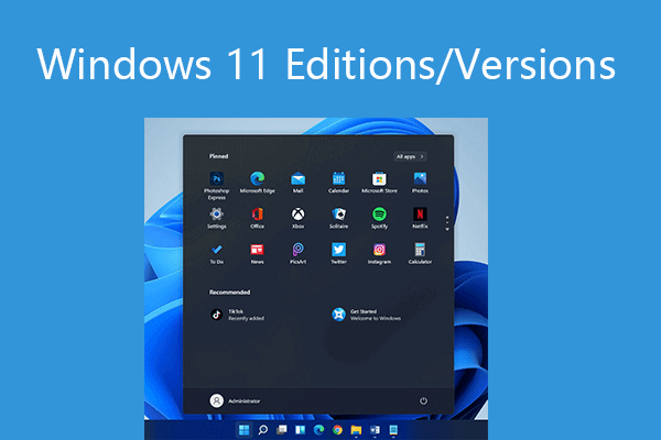 Windows 11 Editionen Liste & Vergleich | Windows 11 Versionen