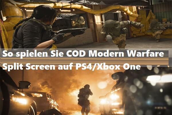 So spielen Sie COD Modern Warfare Split Screen auf PS4/Xbox One