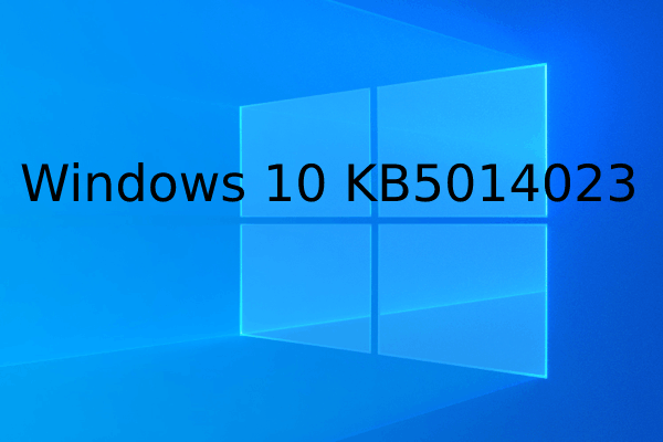 Windows 10 KB5014023 ist jetzt mit einigen Fehlerbehebungen verfügbar