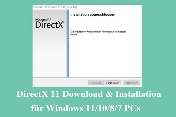 DirectX 9 Download for Windows 11/10/8/7 PCs