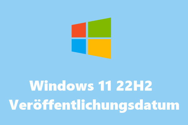 Windows 11 22H2 Veröffentlichungsdatum und neue Funktionen