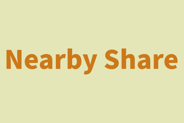 Was ist Nearby Share? Dinge mit Geräten in der Nähe teilen