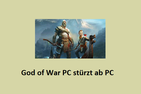 Gelöst - God of War stürzt auf dem PC immer wieder ab