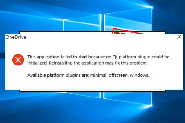 Anwendung konnte kein Qt Platform Plugin initialisiert werden? - MiniTool