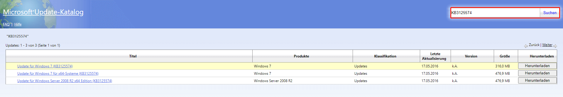 alle windows 7 updates auf einmal installieren