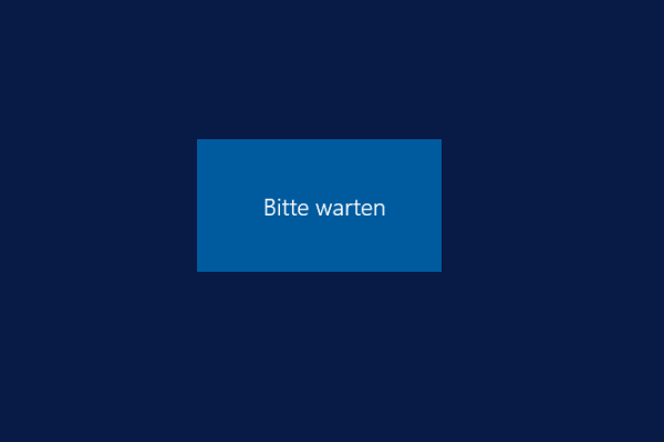 Windows 11/10 bleibt auf dem Bildschirm „Bitte warten“ hängen? Wie kann ich das beheben?