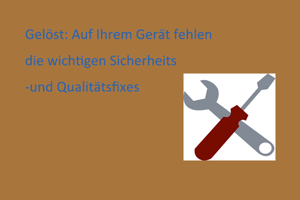 Auf Ihrem Gerät Fehlen Wichtige Sicherheits Und Qualitätsfixes Wsus 12 Lösungen zum „Es fehlen wichtige Sicherheits- und Qualitätsfixes“