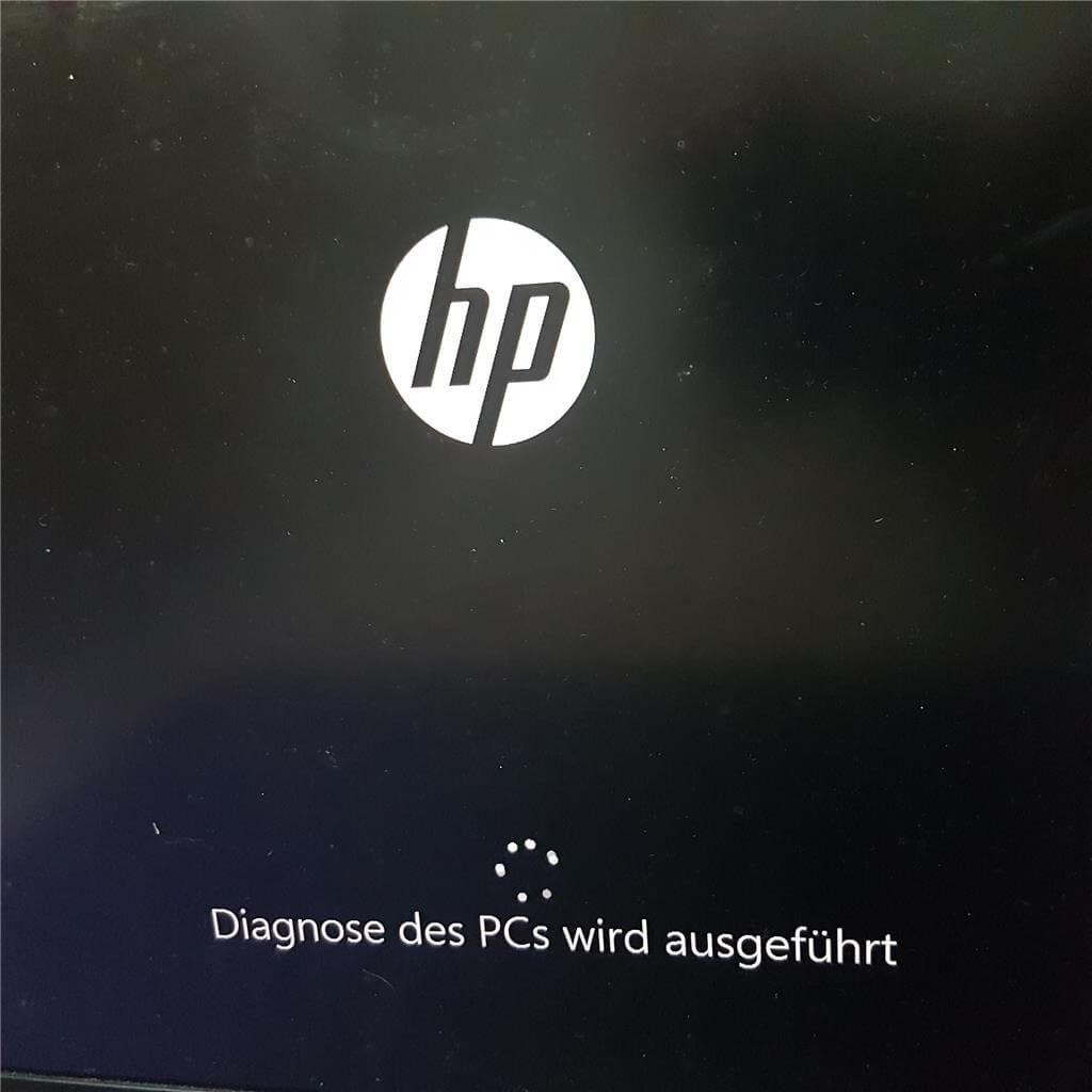 Windows 10 Diagnose des PCs wird ausgeführt