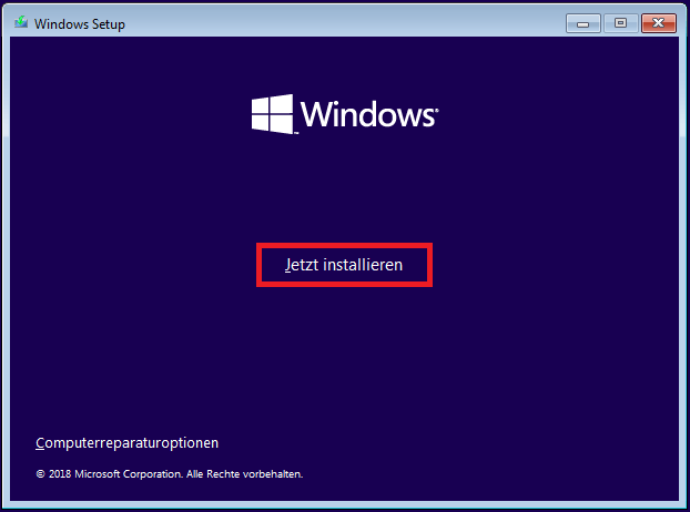 Windows 11 jetzt installieren