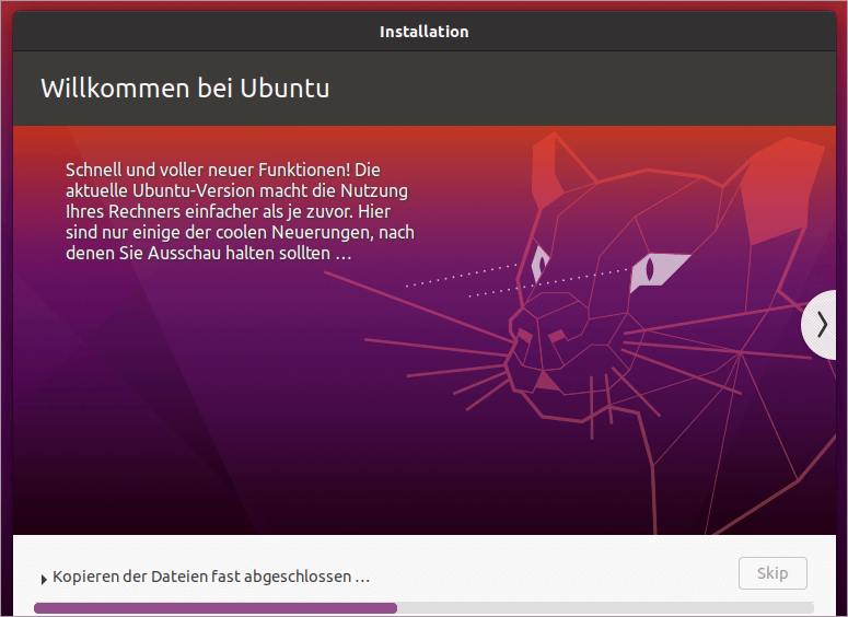 Willkommen bei Ubuntu