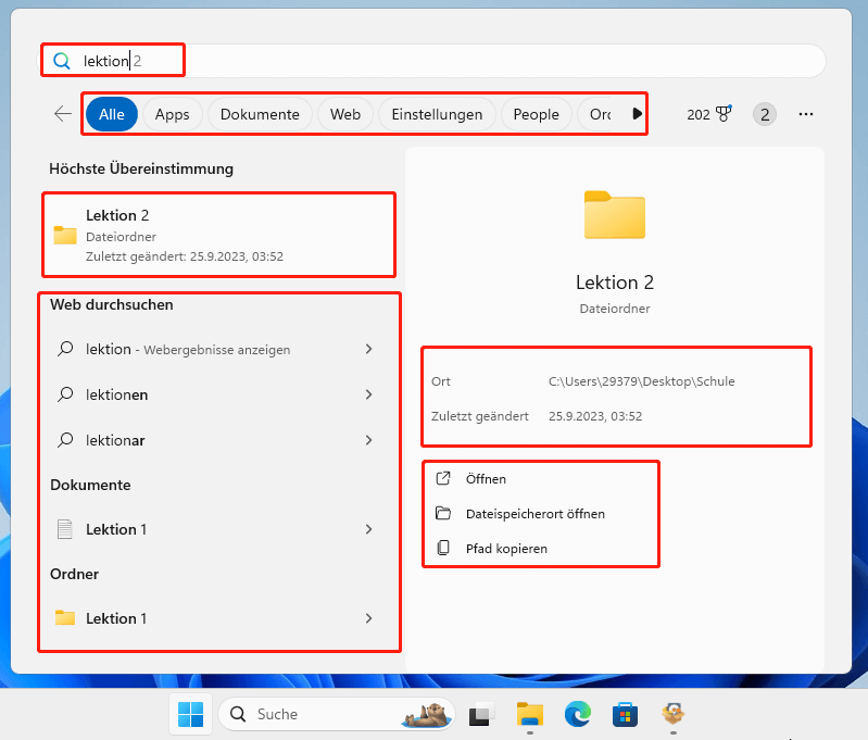 So Suchen Sie Unter Windows 11 Und Stellen Sie Die Nicht Gefundenen ...