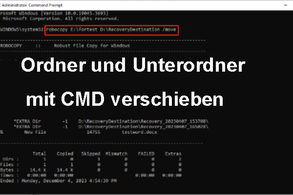 Alle Dateien In Ordner Und Unterordner Anzeigen Cmd