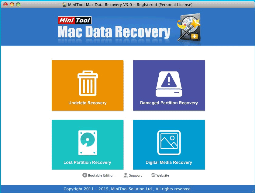 MiniTool Mac Data Recovery