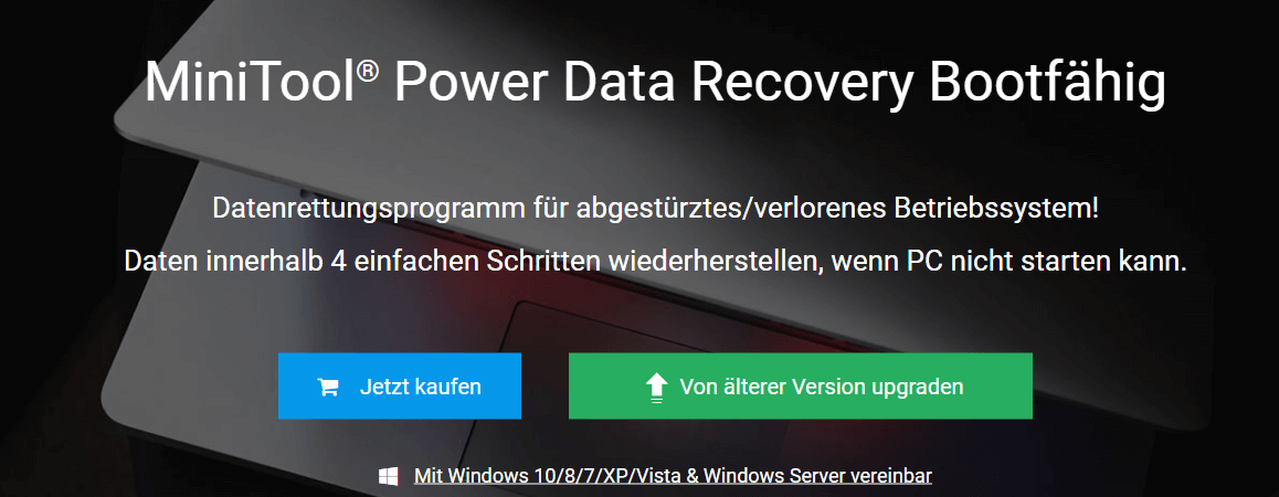 MiniTool Power Data Recovery Bootfähig