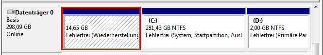 Windows 10 Wiederherstellungspartition Windows 10 Wiederherstellungspartition