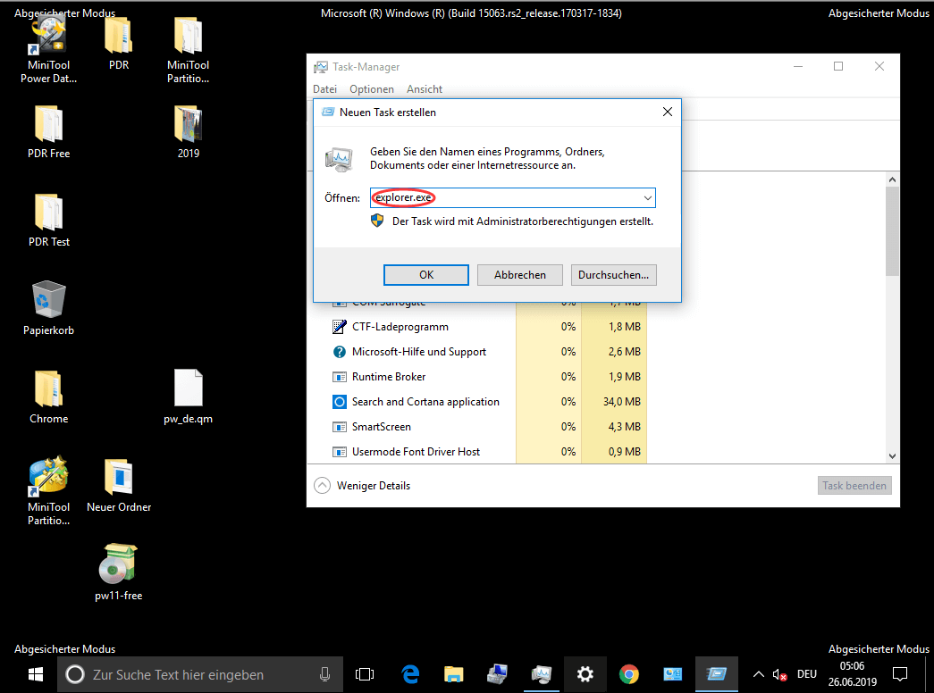 Einfach So Starten Sie Windows 10 8 7 Im Abgesicherten Modus