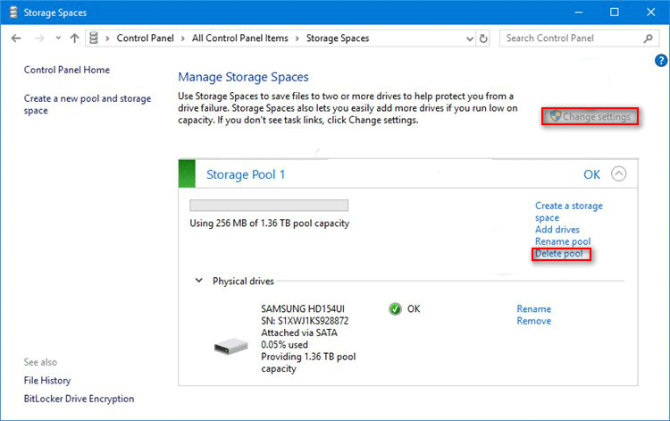 So stellen Sie die Dateien aus fehlgeschlagenen Speicherplätzen mit