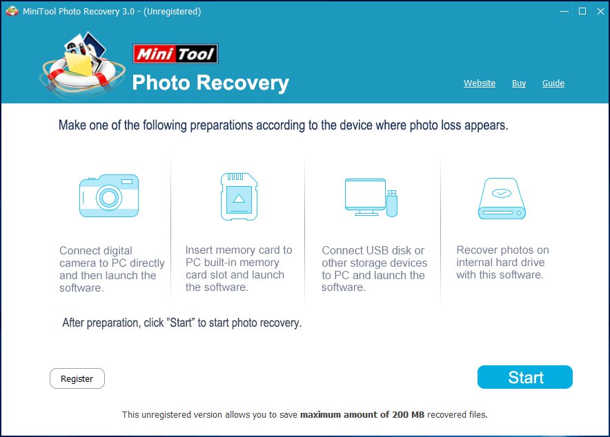 MiniTool Photo Recovery