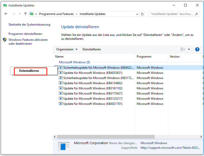 Windows Auf Ihrem Gerät Fehlen Wichtige Sicherheits Und Qualitätsfixes de.minitool.com