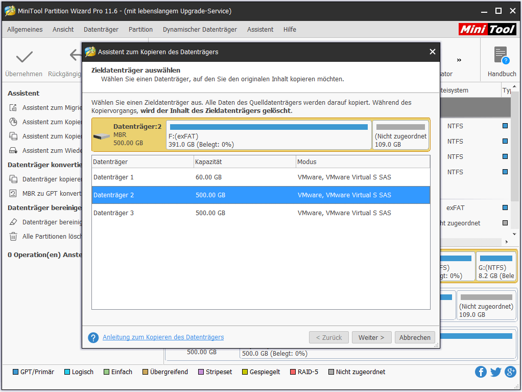 Ungültige Partitionstabelle beim Booten von Windows 10 schnell