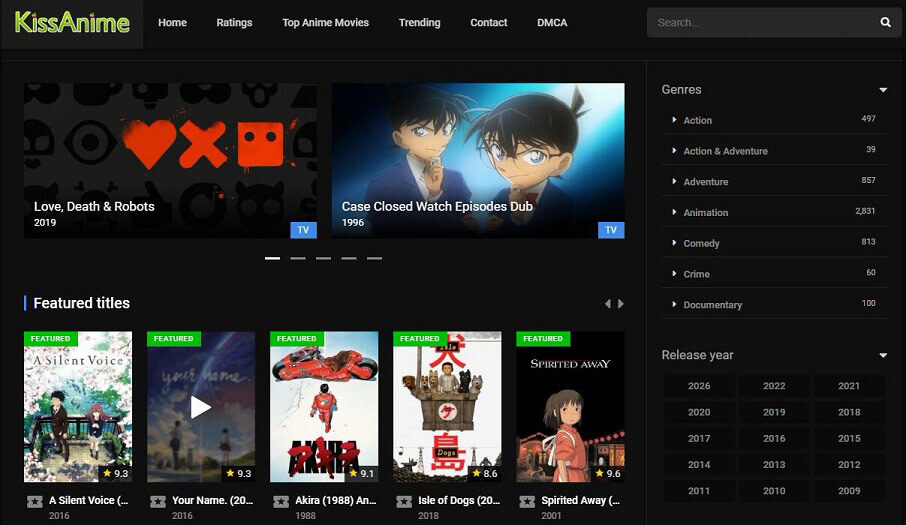 Os 10 melhores sites de streaming de Anime (grátis) - MiniTool MovieMaker