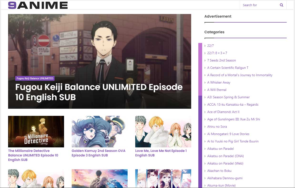 Os 10 melhores sites de streaming de Anime (grátis) - MiniTool MovieMaker
