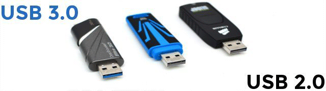USB 3.0 gegen USB 2.0