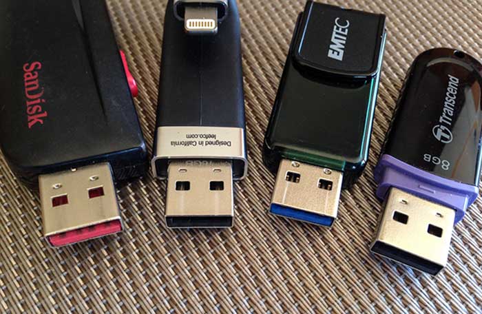 Verschiedene USB-Sticks