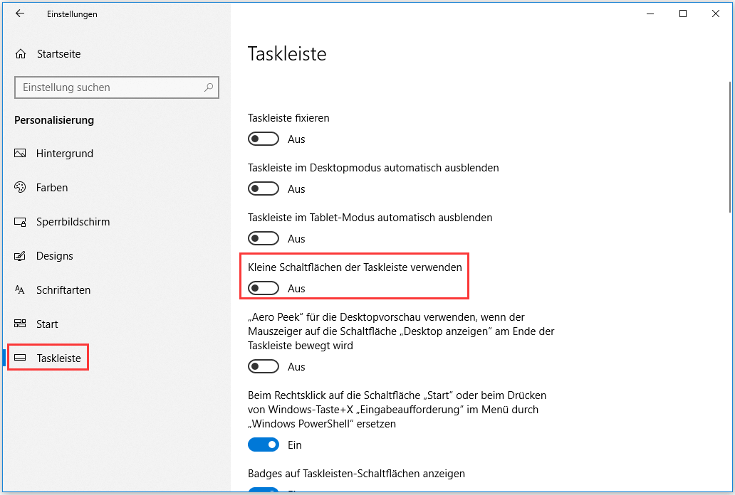 So deaktivieren Sie den Zugriff auf die Windows 10s-App „Einstellungen“.
