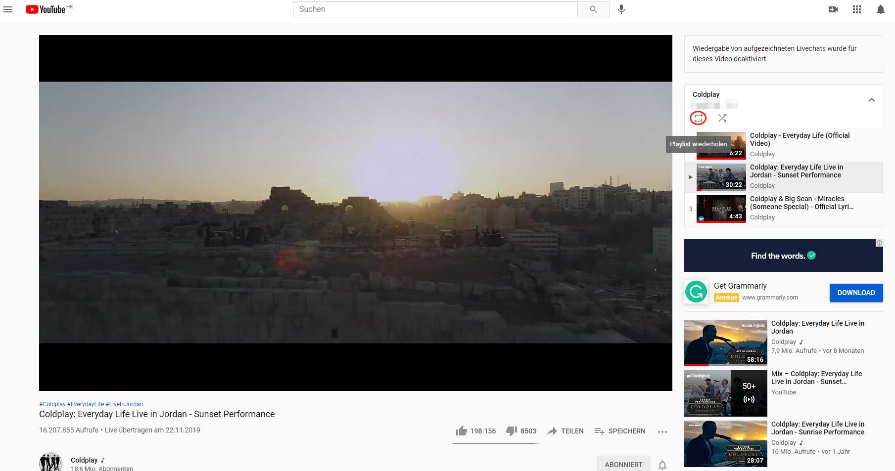 (Gelöst!) Was tun, wenn YouTubePlaylist nicht automatisch abgespielt wird?