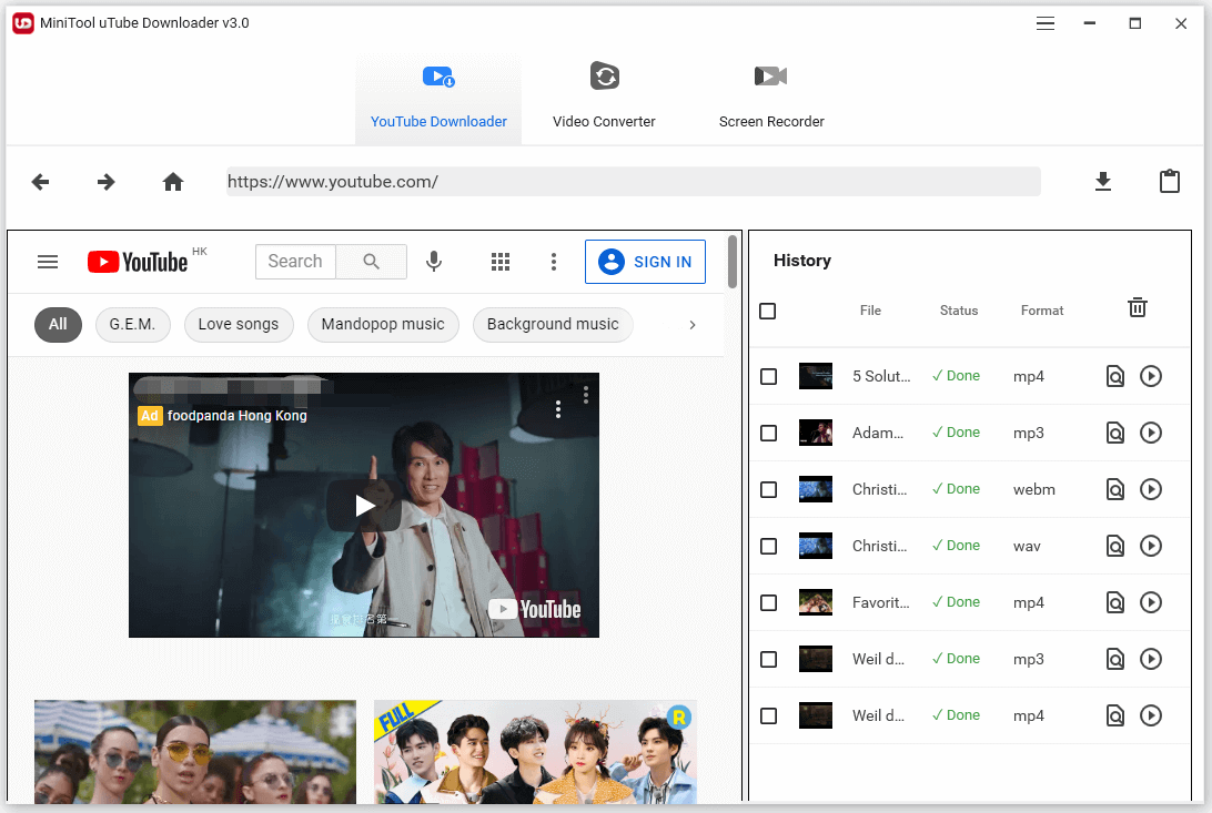 So speichert man ein LiveStreamVideo von YouTube gratis