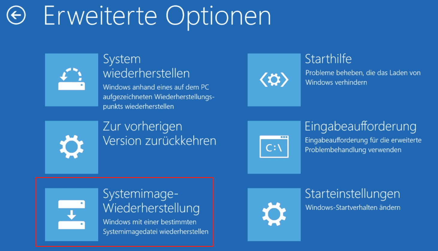 Erweiterte Optionen