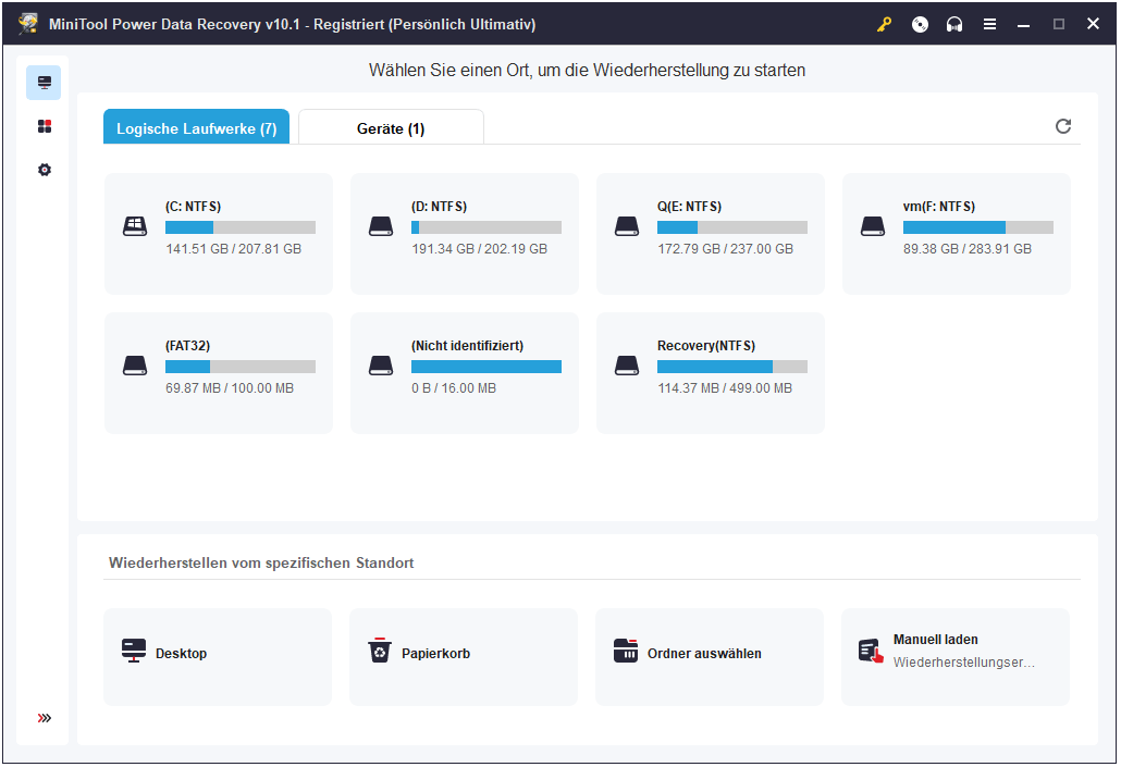 MiniTool Power Data Recovery