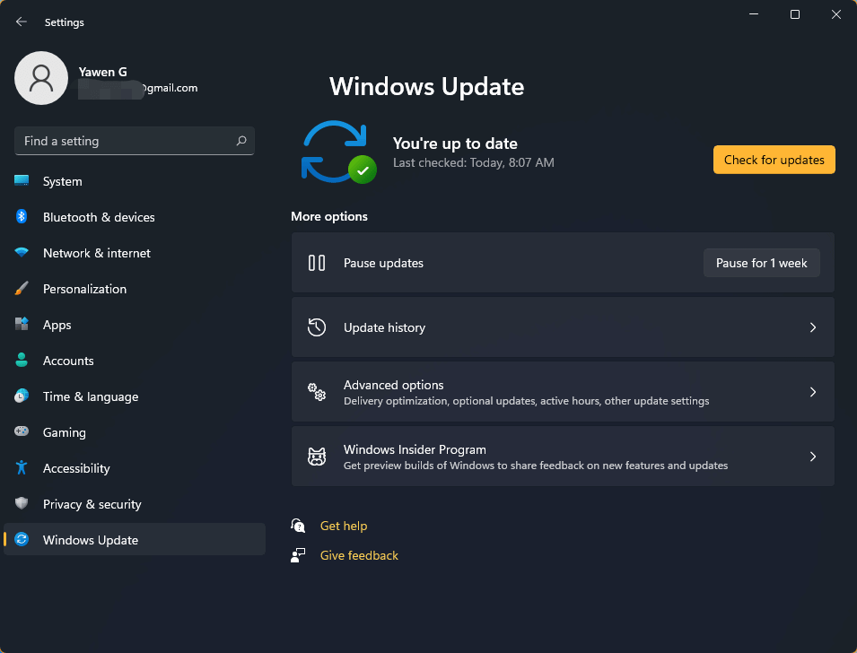 nach Updates suchen Windows 11