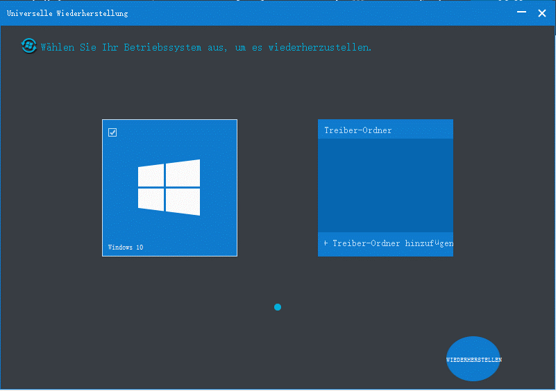 Windows 10-Backup auf neuem Computer wiederherstellen