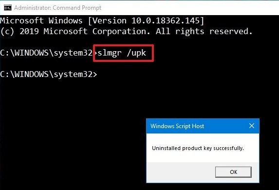 Windows 10-Lizenz deaktivieren